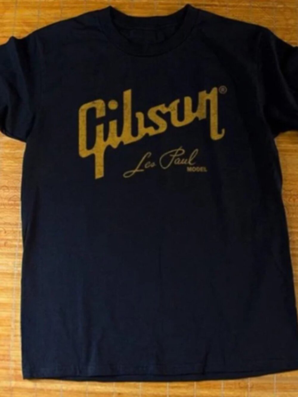 Gibson Les Paul Vintage Logo Guitar Graphic T-Shirt